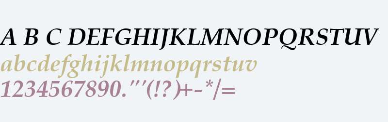 HI Piilani Bold Italic