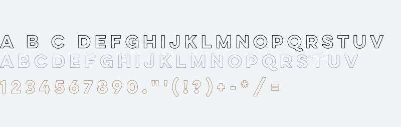 Lulo W00 Outline Bold