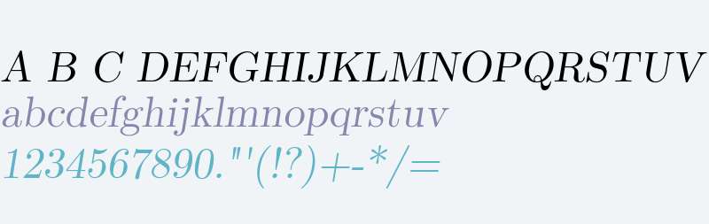 LMRomanSlant10-Regular