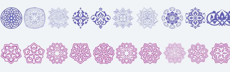 Arabesque Ornaments