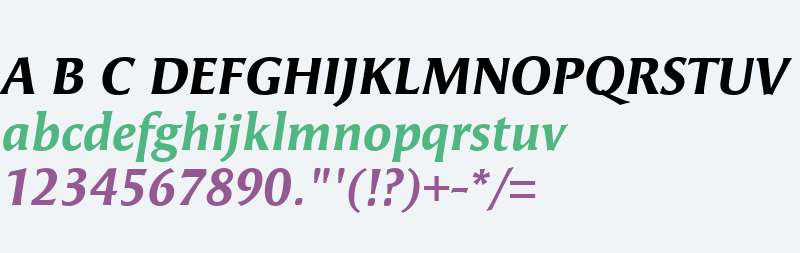 Angie Offc W02 Extrabold Italic