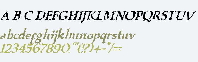 VTC Boseephus RegularItalic