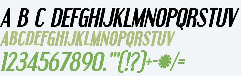 Engebrechtre W00 Bold Italic