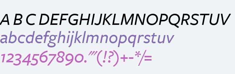 FreightSans MediumItalic