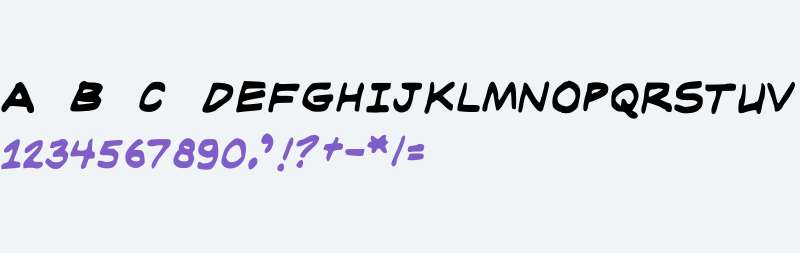 LITTLE LETTERS FONT