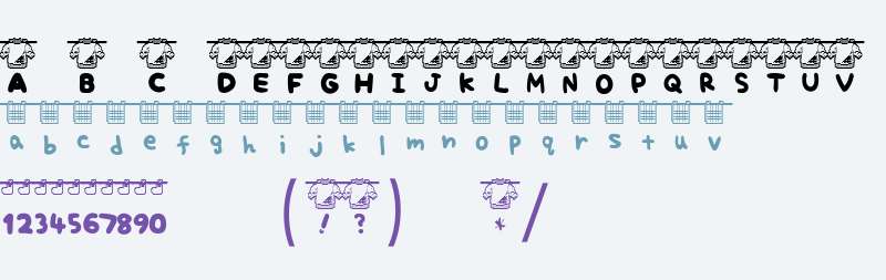 Petit-w Font