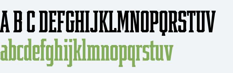 Samton Extra Condensed Bold