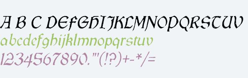 Vinque Antique W00 Light Italic