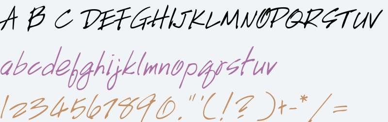 HandScriptUpright Italic