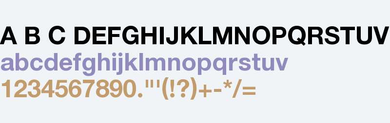 Helvetica for Target Bold