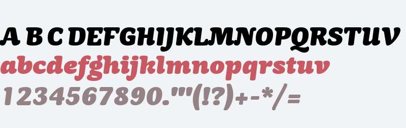 Mayonez W01 Black Italic