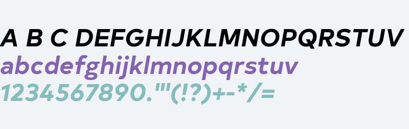 Typold Bold Italic