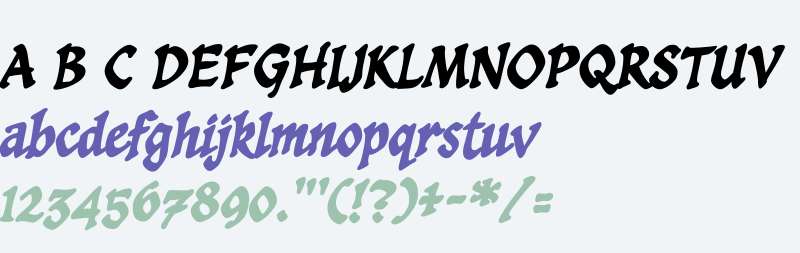 CCSpellcaster W01 Bold Italic