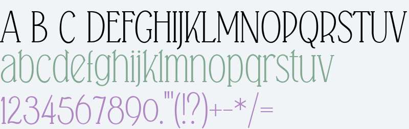 Falkin Serif W03 Regular