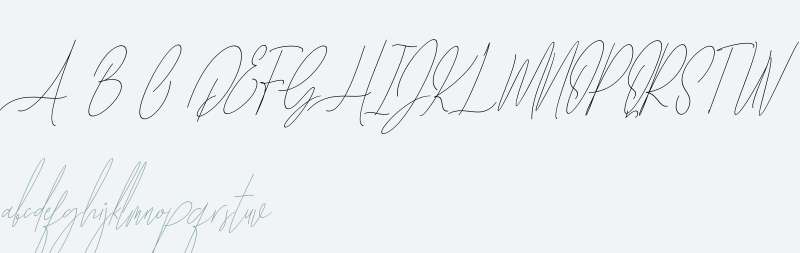 Diamante Signature_Italic