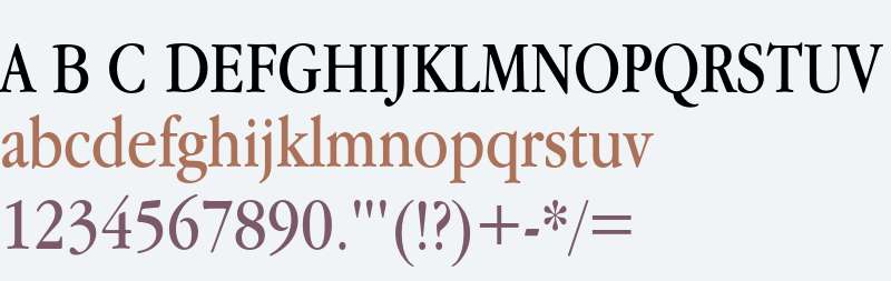 ITC Garamond Book Narrow