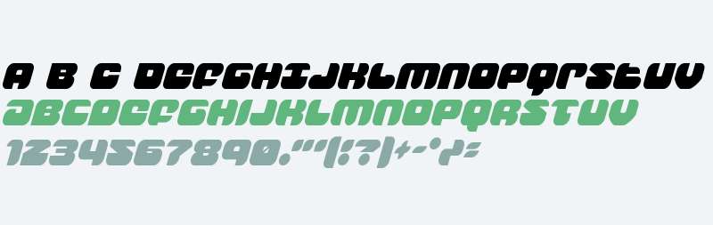 Groovy Smoothie Condensed Italic