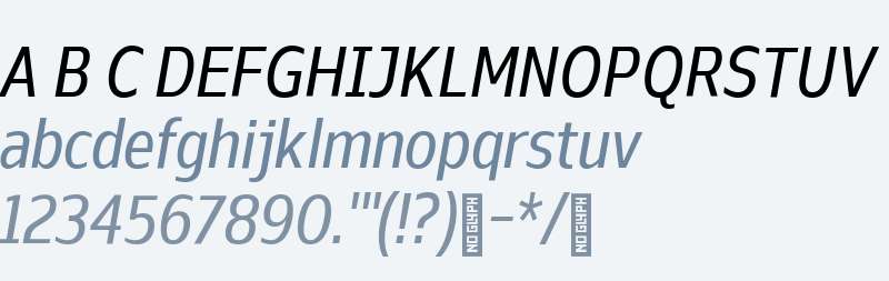 Nauman Neue Trial Cond Italic