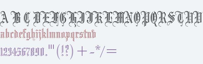 Blackletter 686