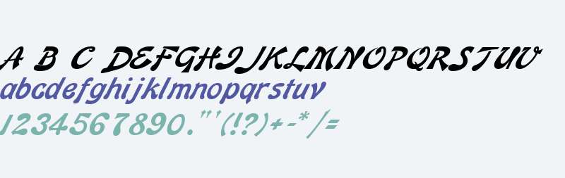 Banner Italic