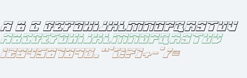 Micronian Laser 3D Italic