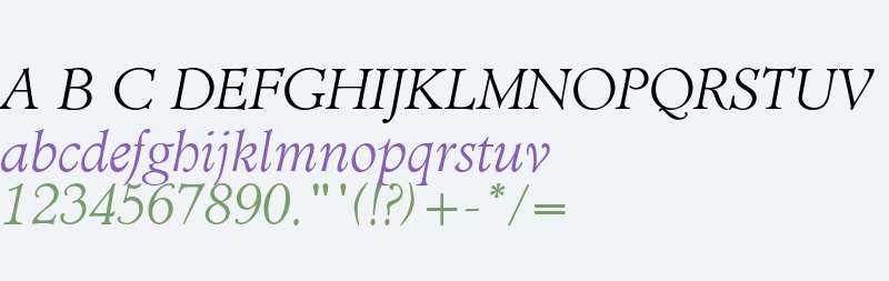 Administer W00 Light Italic