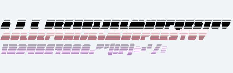 Contour of Duty Gradient Ital