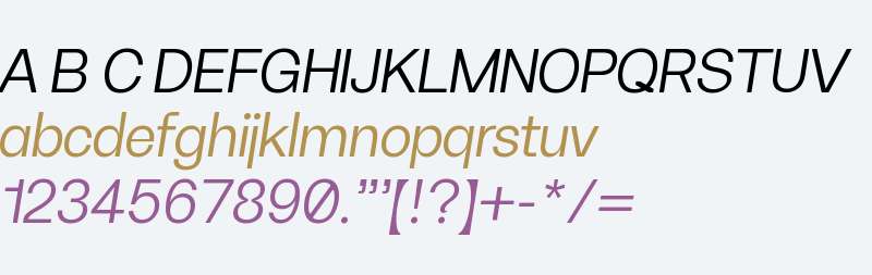 FH Oscar Test Italic