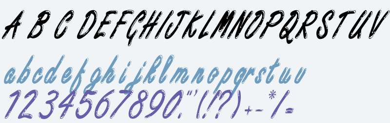 Encino Condensed Italic