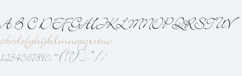 Bickley Script LET Plain:1.0