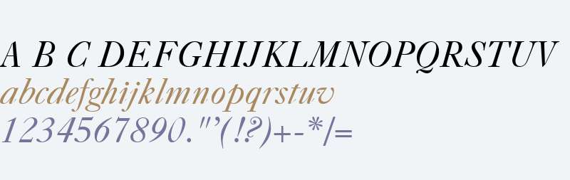 Casablanca Italic V2
