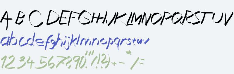 Xaligraphy ThinItalic