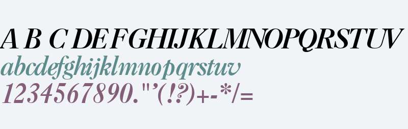 Casablanca Bold Italic V2