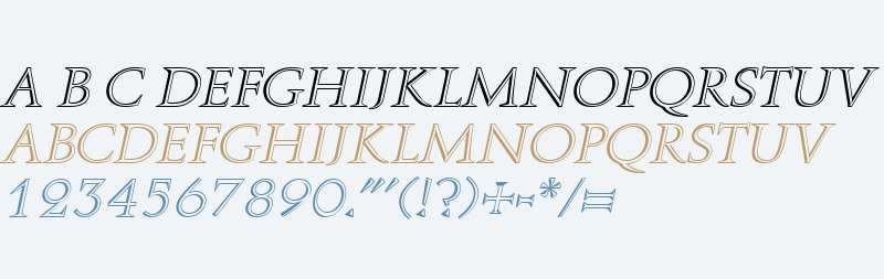 RomanStonecut Italic