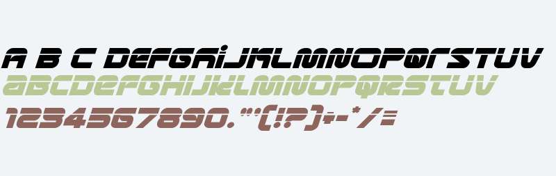 Metronauts Laser Italic