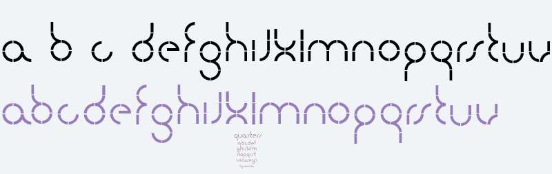 quarter regular Fonts Free Download - OnlineWebFonts.COM