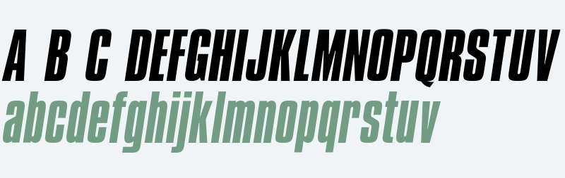 CompactaICG-Italic