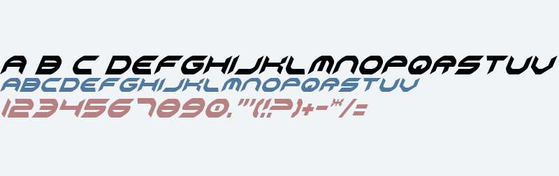 Omni Girl Condensed Italic