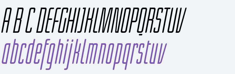 Lichtwerk LT W01 Italic