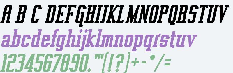 Vahika Bold Italic V1