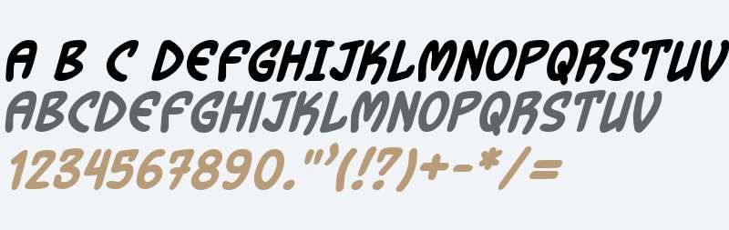 Wormtongue Bold Italic