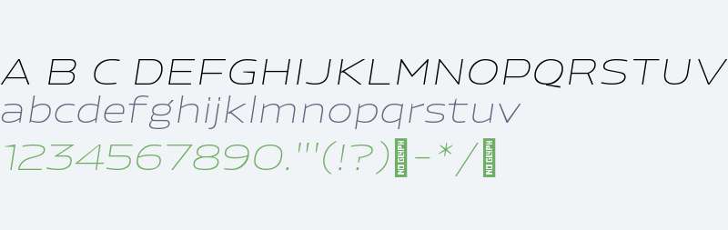 Konsole italic v1.1 TRIAL Expanded Thin