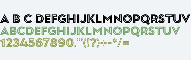 Garnet Capitals Inline