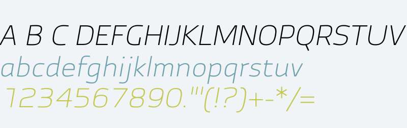 Autobahn W01 Light Italic