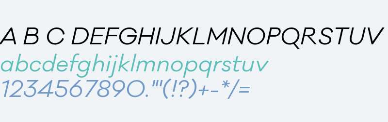 Galano Classic Italic