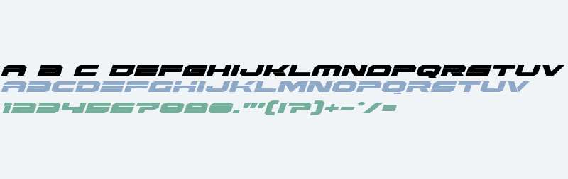 Eridanus Expanded Italic