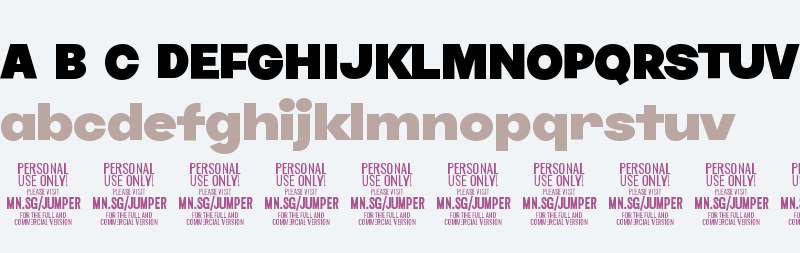 Jumper PERSONAL USE ONLY Black