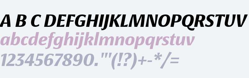 KoningDisplay ExtraBold Italic