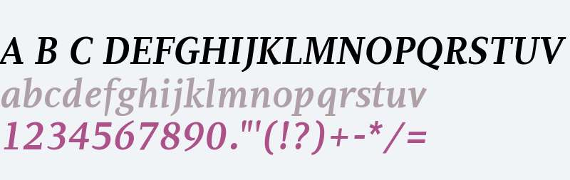 PF Diplomat Serif W00 Bold It