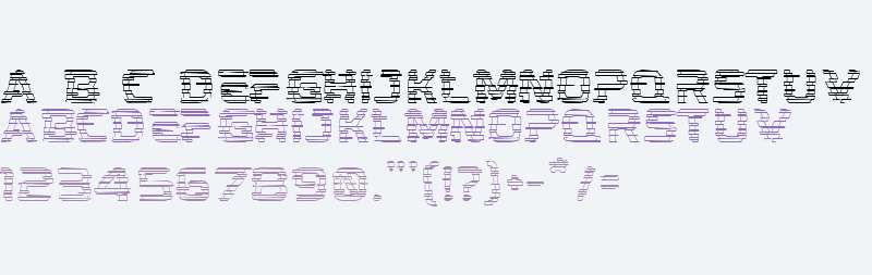 Mokoto Glitch Mark Outline